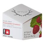 Strawberry 20:1 CBD + Hybrid Enhanced Gummies | 200mg CBD:10mg THC-WYLD