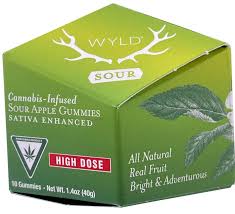 Sour Apple Sativa Enhanced Gummies | 100mg